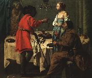 TERBRUGGHEN, Hendrick Jacob Reproaching Laban dfhg oil